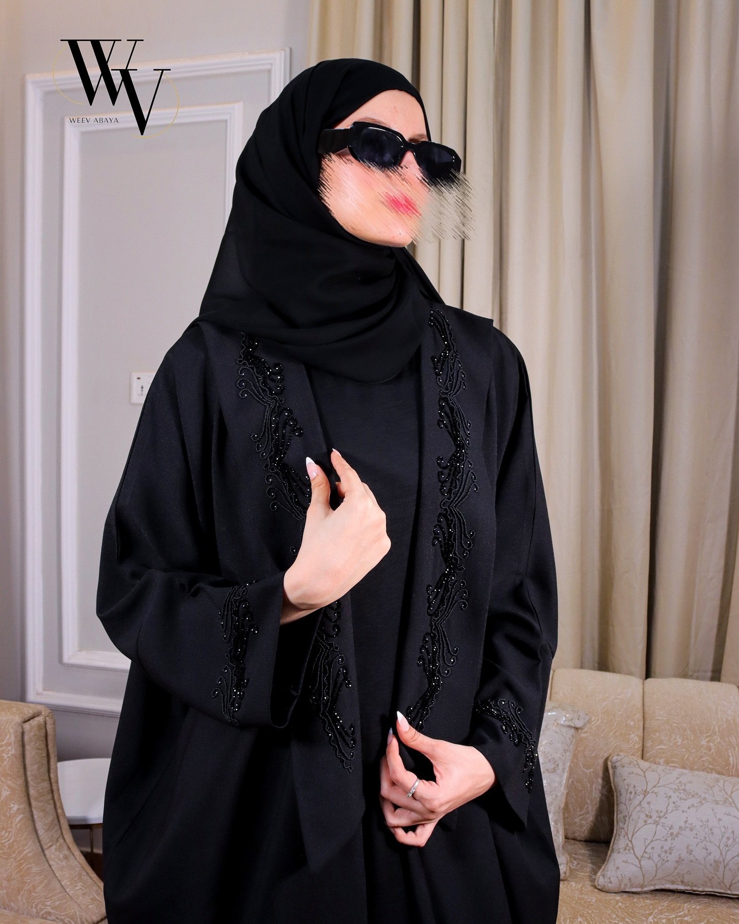 عبايه بقماش الـ TikTok